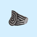 Black & White Diamond Ring