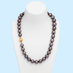 Tahitian Black Pearl Strand - Cherry