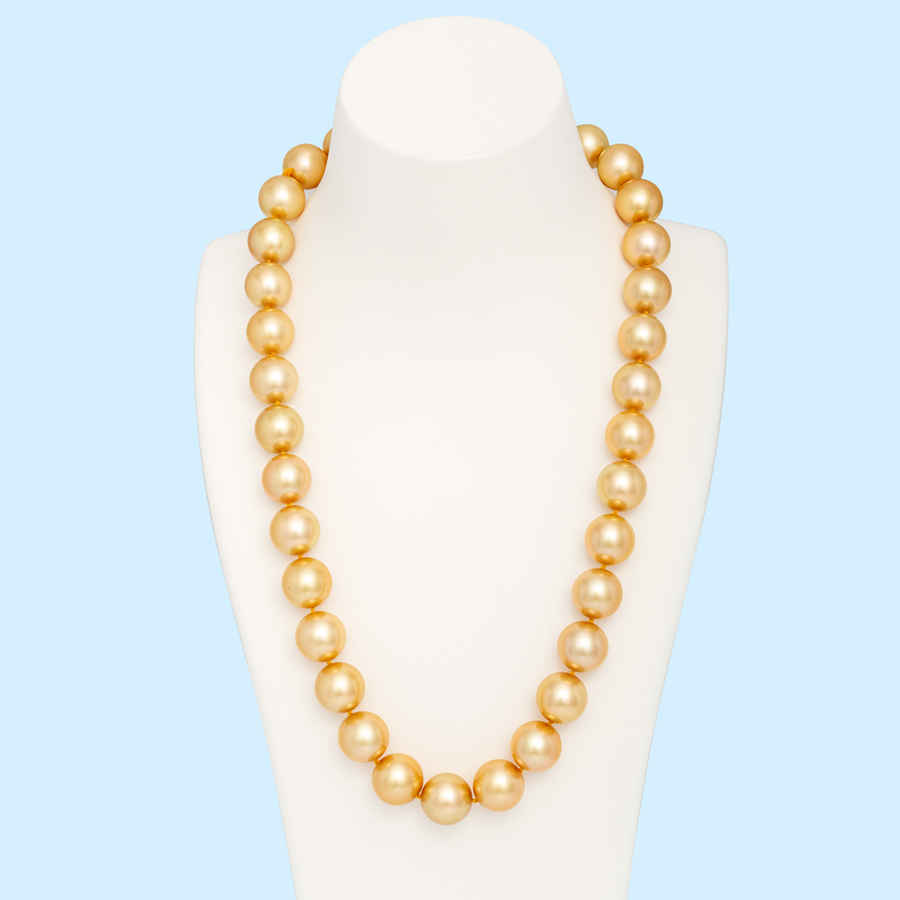 Dark Gold South Sea Pearl Strand (Jewelmer)