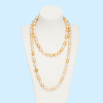 Gold - Shite South Sea Pearl Strand - Rope