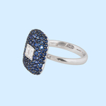 Sapphire & Diamon Ring